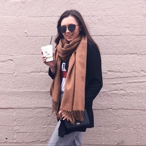 Tan scarf